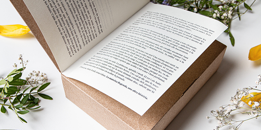 El libro y la rosa de Sant Jordi de Sonsu Chocolates
